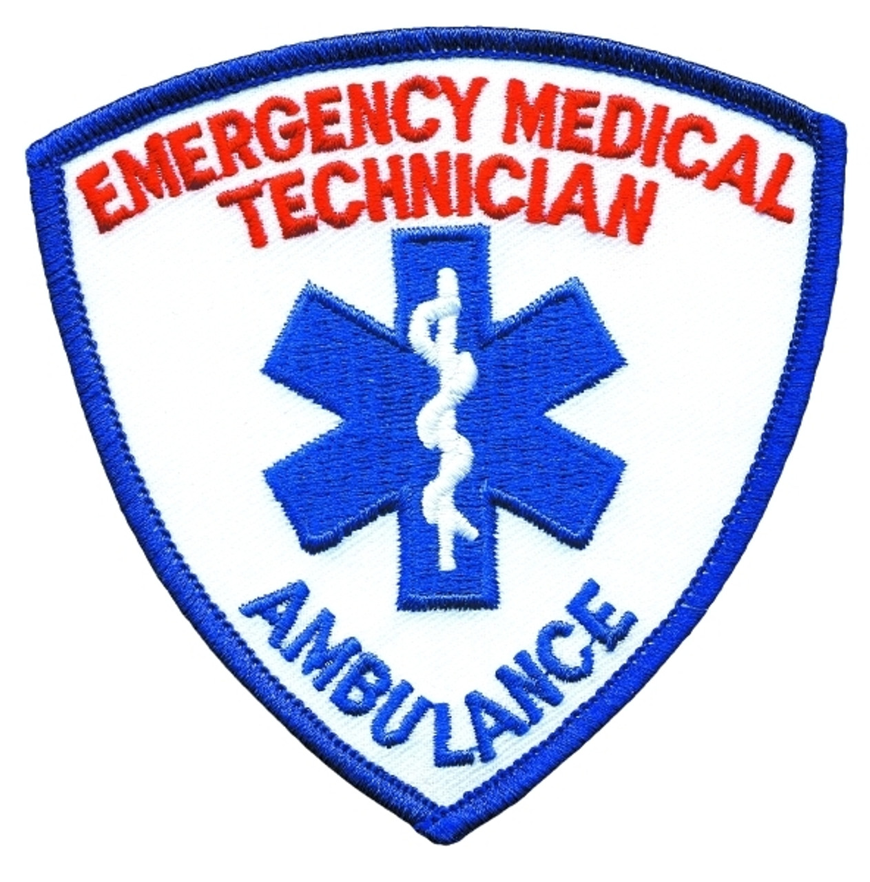 Emergency Medical Technician Patch