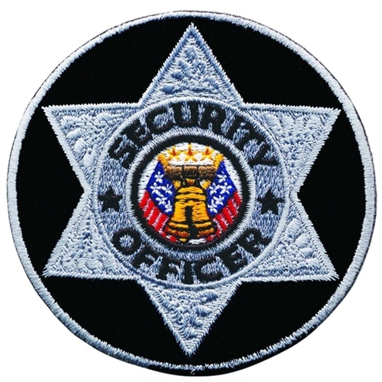 Security Officer Patch Silver