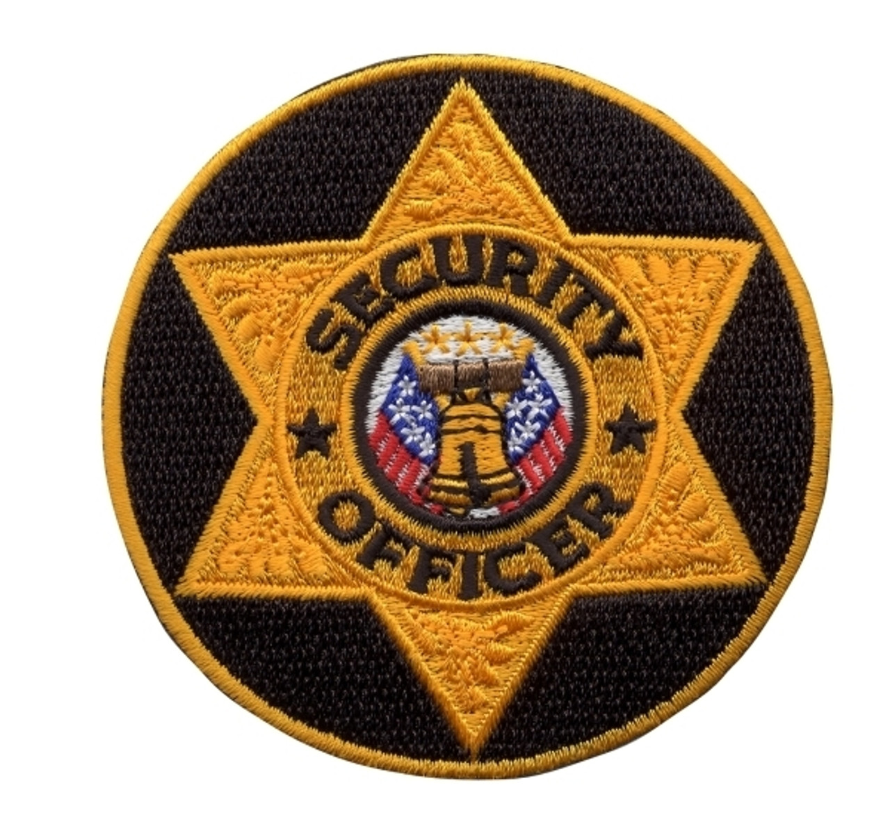 Security Officer Patch Gold